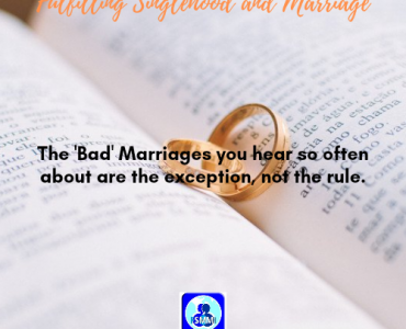 Bad Marriages Are The Exception